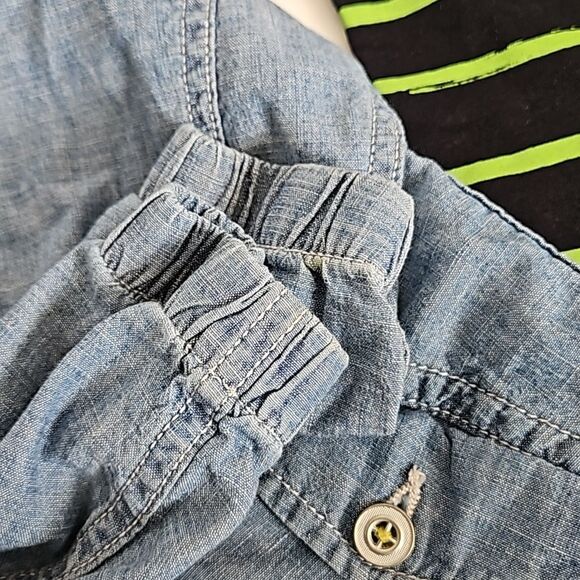 Gap Toddler Boy's Bundle Jacket & Carter's T-shirt Light Blue Washed Size 3 - Picture 15 of 16